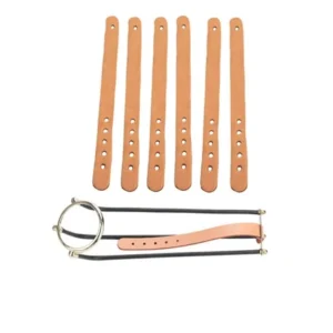 Leather Stripe Belt for Snooker Pocket Rail   Set of 6