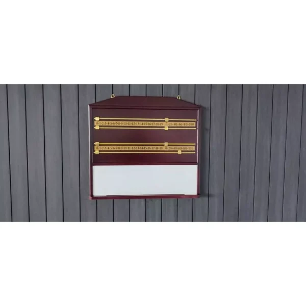 2 4 Players Wooden Snooker Scoreboard With White Board