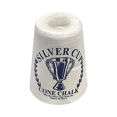 Silver Cup Cone Talc Chalk for Pool and Snooker