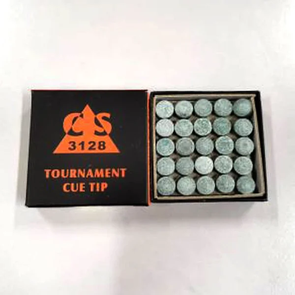 CS 3128 Tournament Cue Tip for Pool   Snooker