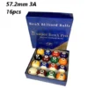 sg-11134201-7rdyc-mcqad3yoyq3798.webp Shopping 52 5mm 57 2mm 16Pcs 3A 1B Colored Lucky Snooker Billiards Ball Set Standard Cue Ball And Black No 8